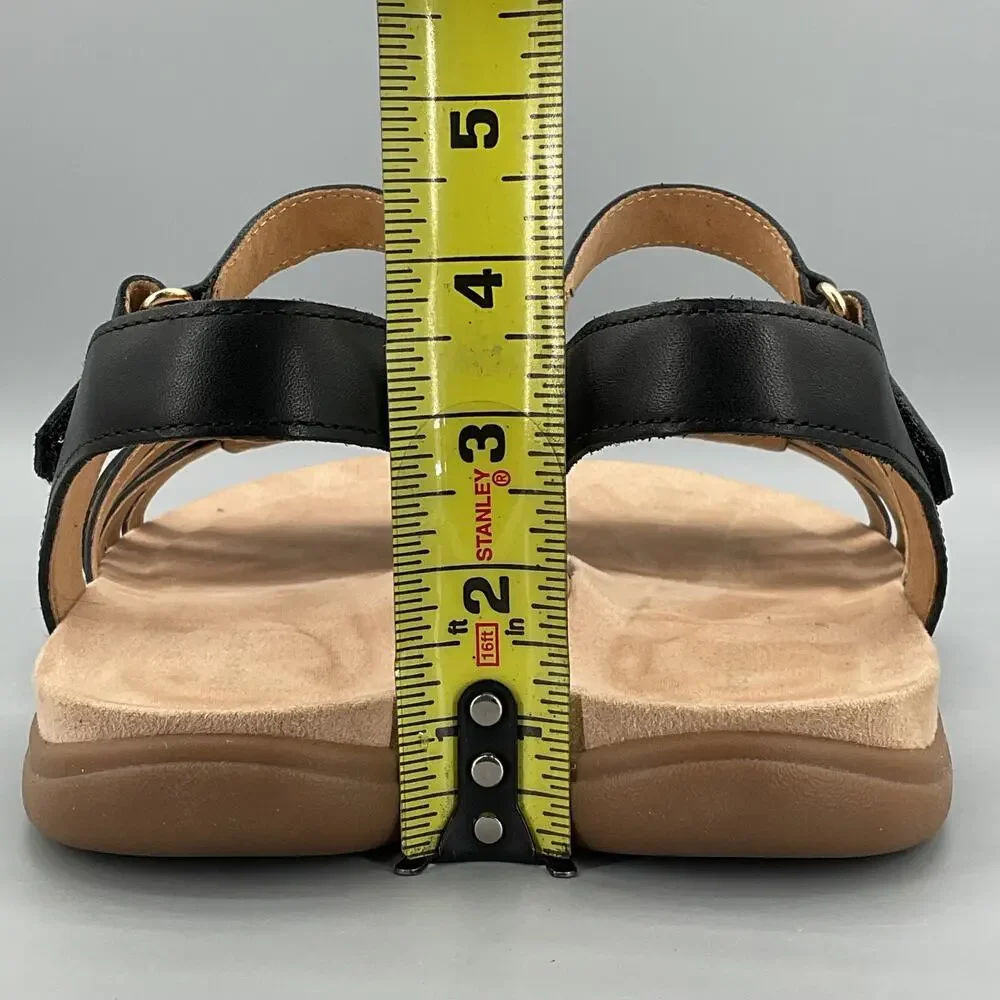 NEW Easy Spirit Women’s Marlene Slingback Sandals Black Size 10M